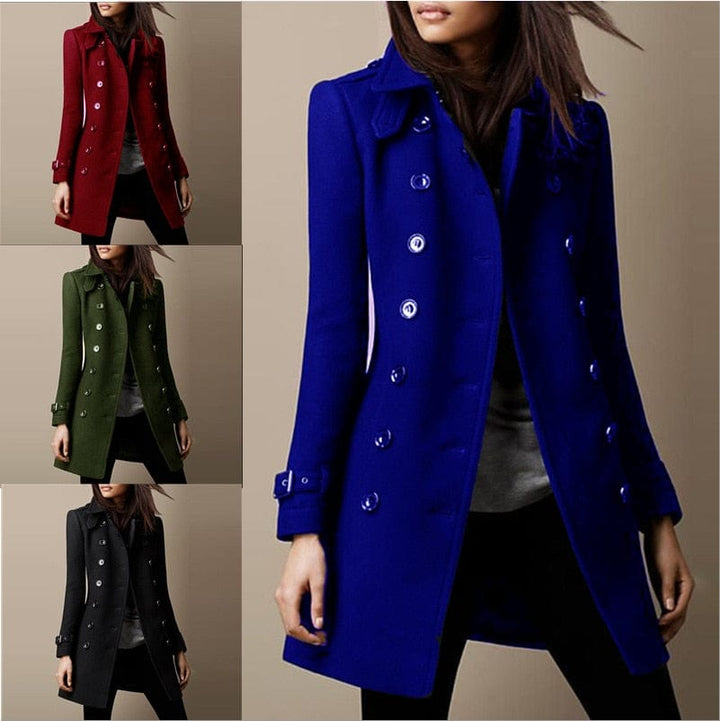 Evelina - Cappotto lungo di lana