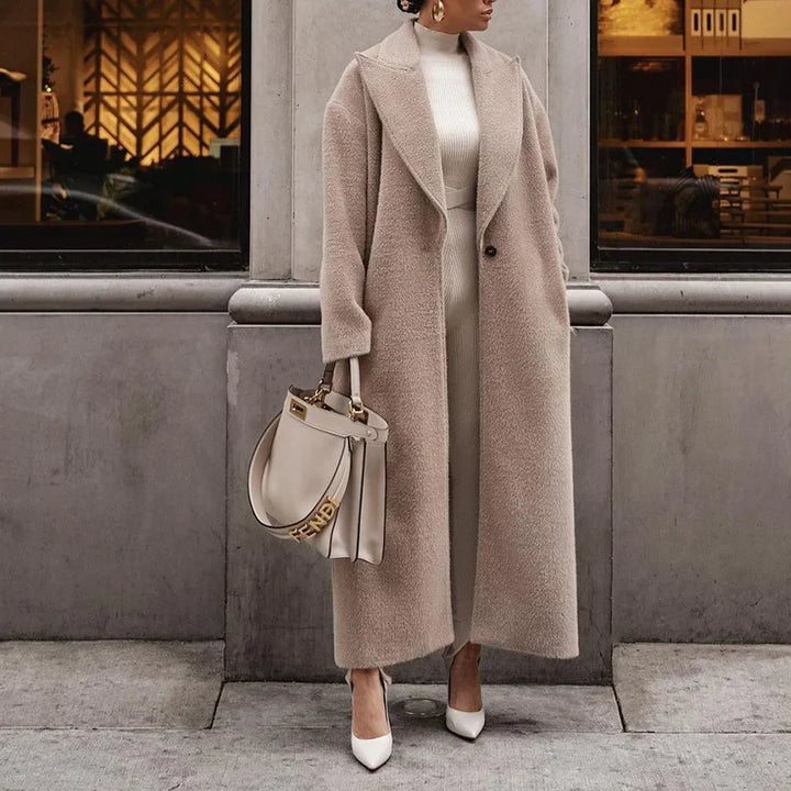 Jessa | Elegante cappotto invernale oversize per un'eleganza senza tempo