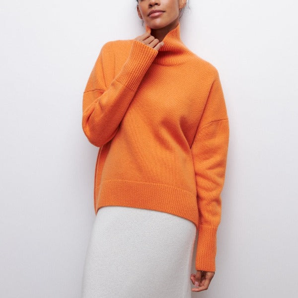 Ysabelle | Pull à col roulé doux pour femmes