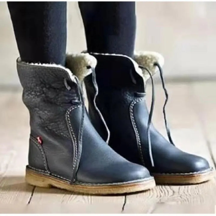 Kallie - Midfoot snow boots with fur lining for women