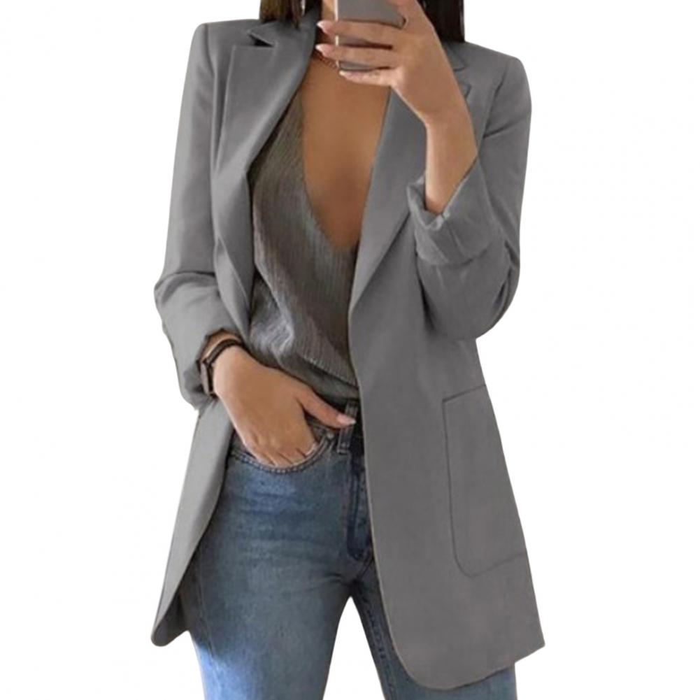 Giacca blazer Léonide con grandi tasche