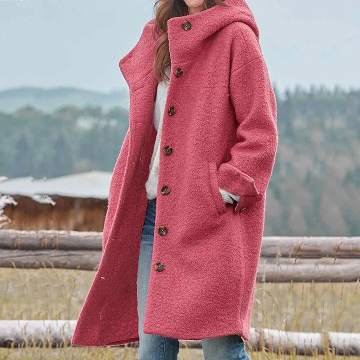 Manteau d'hiver épais élégant pour femmes