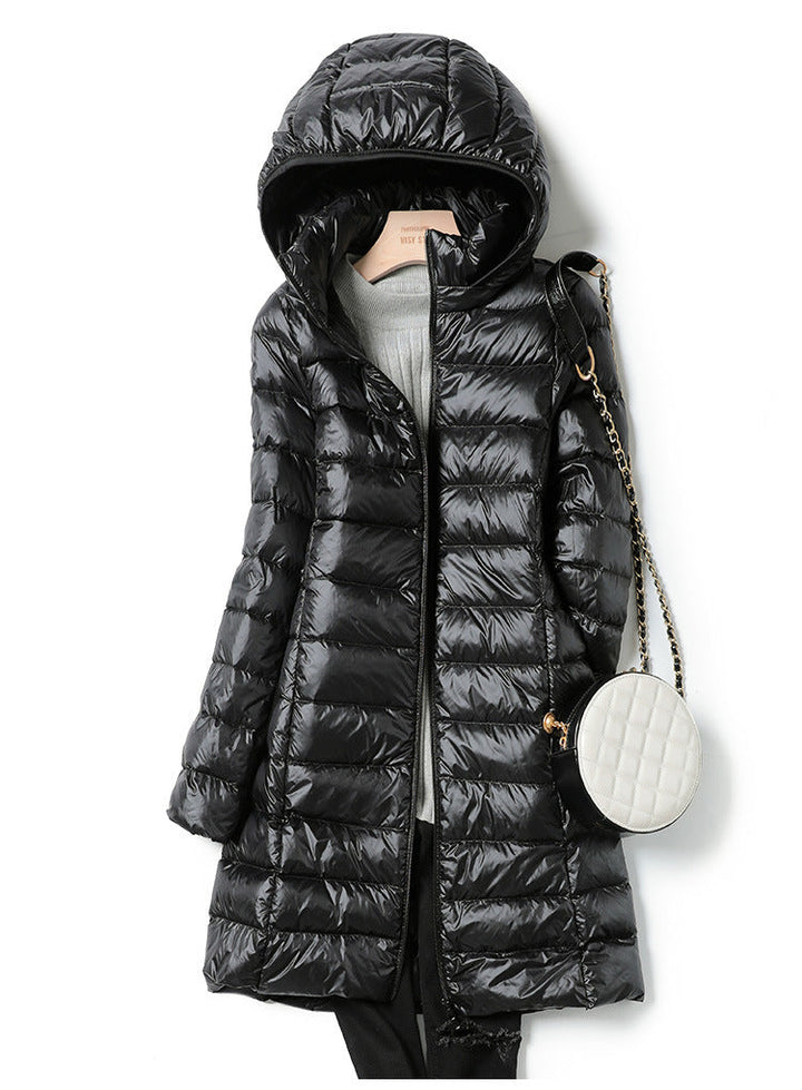 Parka invernale lungo imbottito alla moda per donne | Ideale per l'inverno