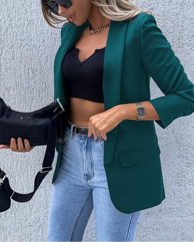 Blazer de bureau décontracté