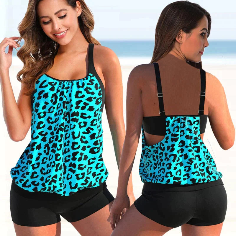 JANY Ensemble tankini pour femmes – Couverture élégante & confort