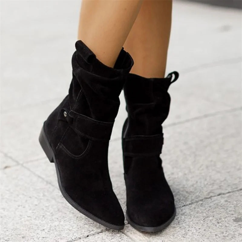 Irene - Bottes stylées avec fermeture éclair pour femmes