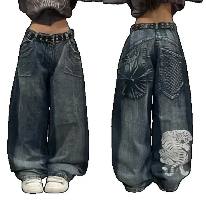 Pantalon Baggy Y2K Harajuku pour femmes