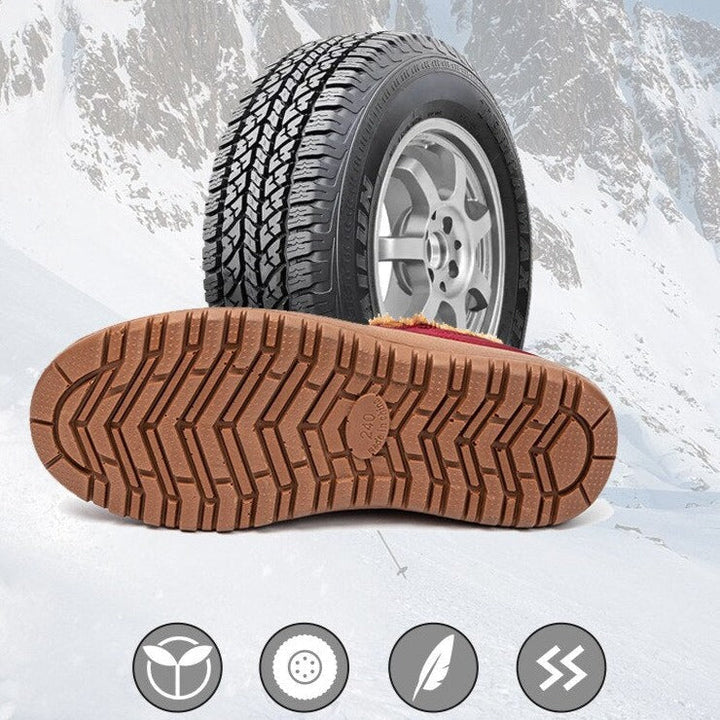 Wasserdichte Warme Winter Schnee Stiefel Für Damen | Perfekt für Winter outdoor activities