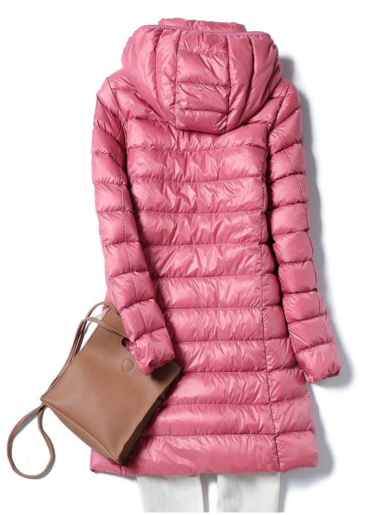 Parka invernale lungo imbottito alla moda per donne | Ideale per l'inverno