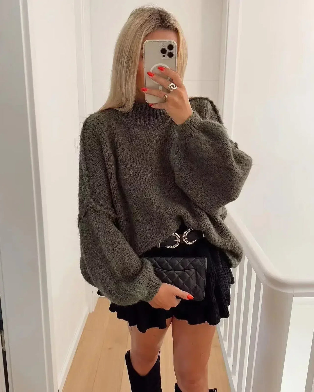 Kimber - pull d'hiver doux en tricot