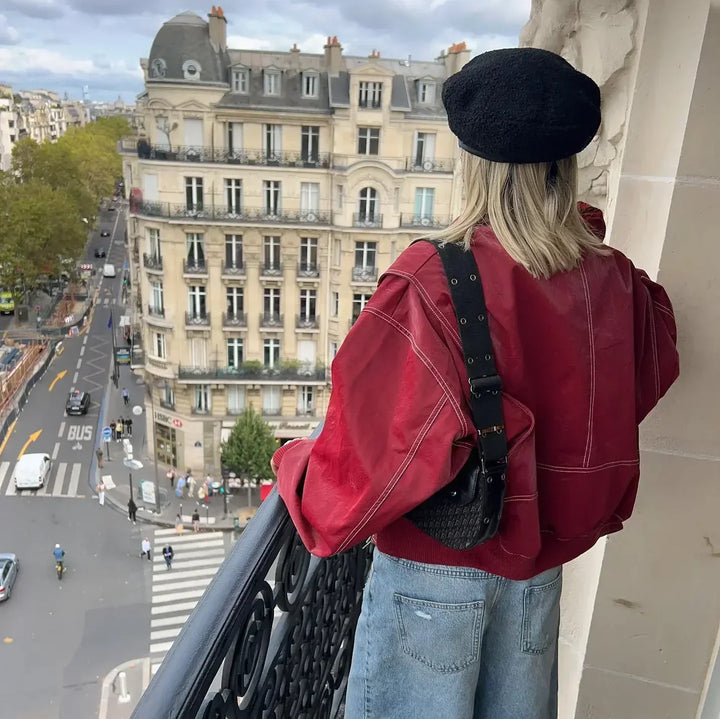 Theresa - Lässige Oversized Streetwear Jacke