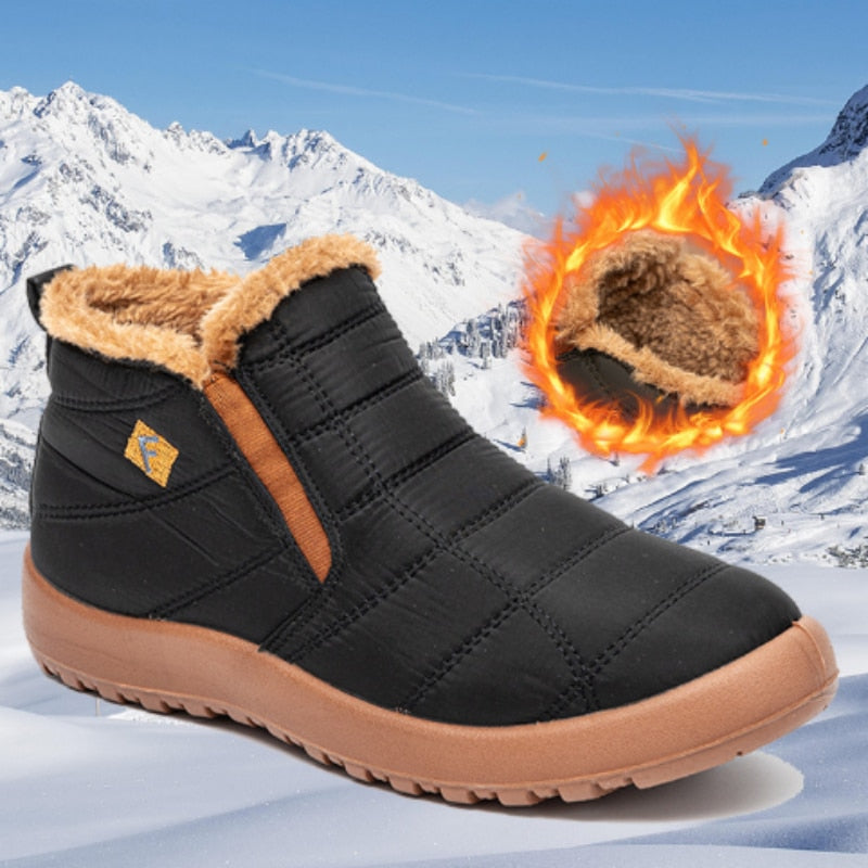 Wasserdichte Warme Winter Schnee Stiefel Für Damen | Perfekt für Winter outdoor activities