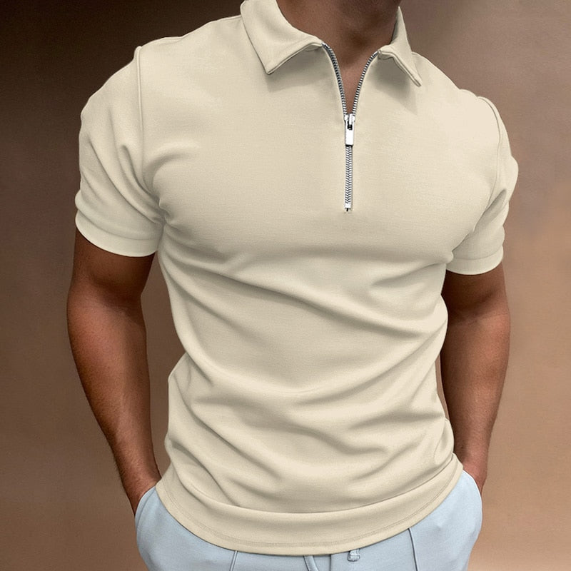 Elon - Polo con zip