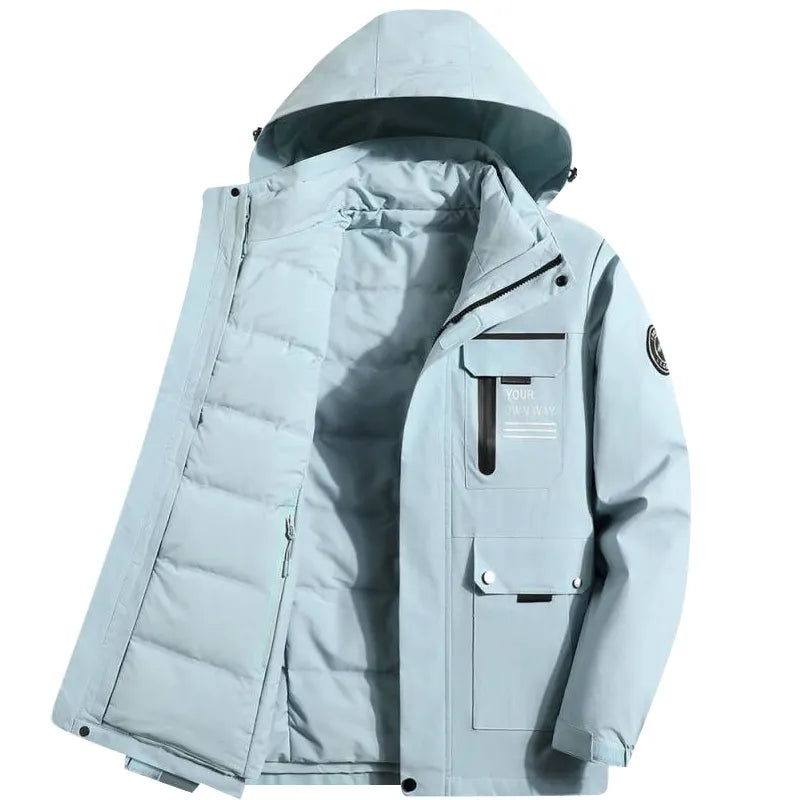 Lea - Set stile paesaggio innevato [giacca + pantaloni]