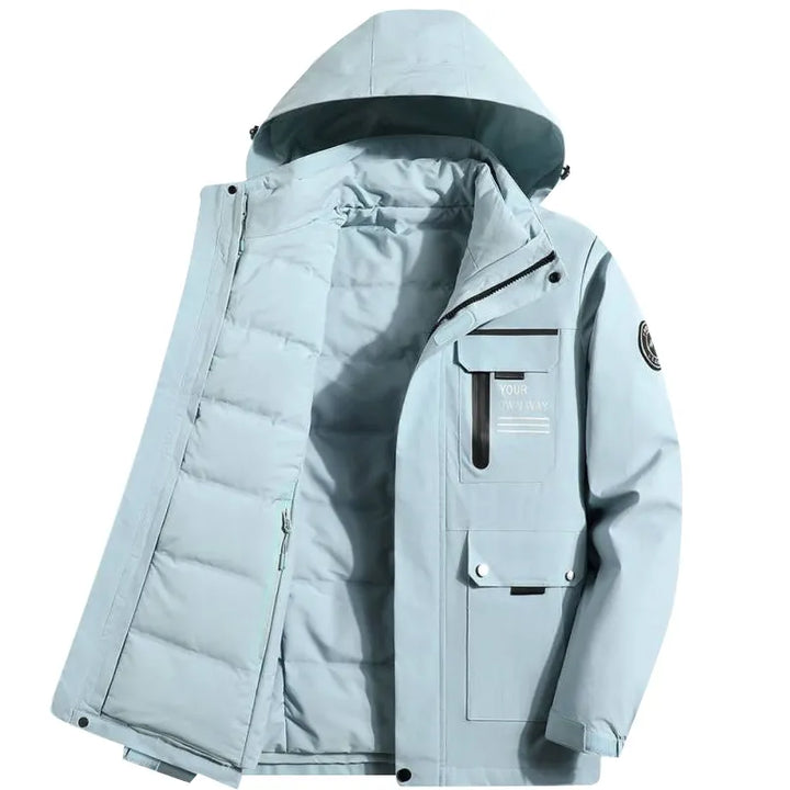 Lea - Set stile paesaggio innevato [giacca + pantaloni]
