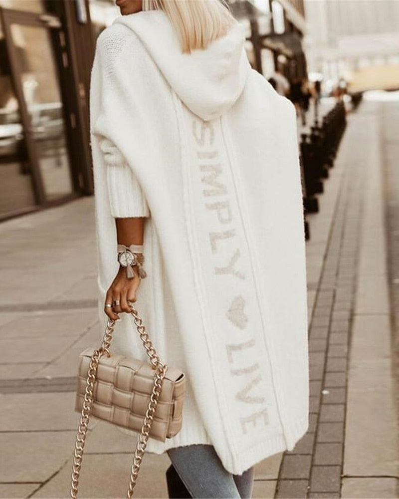 Rosemarie maniche larghe cappotto ampio