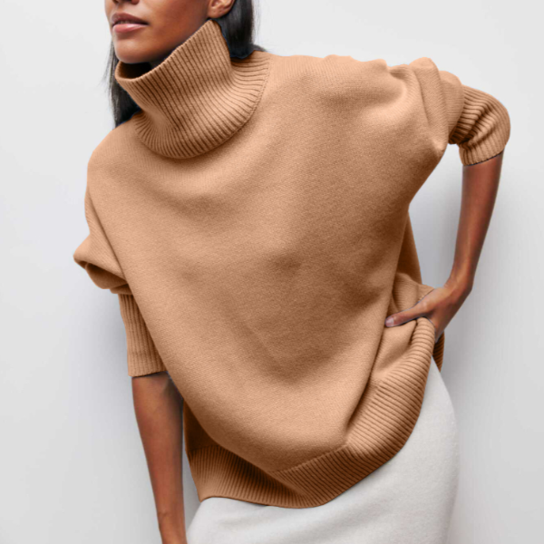 Ysabelle | Pull à col roulé doux pour femmes