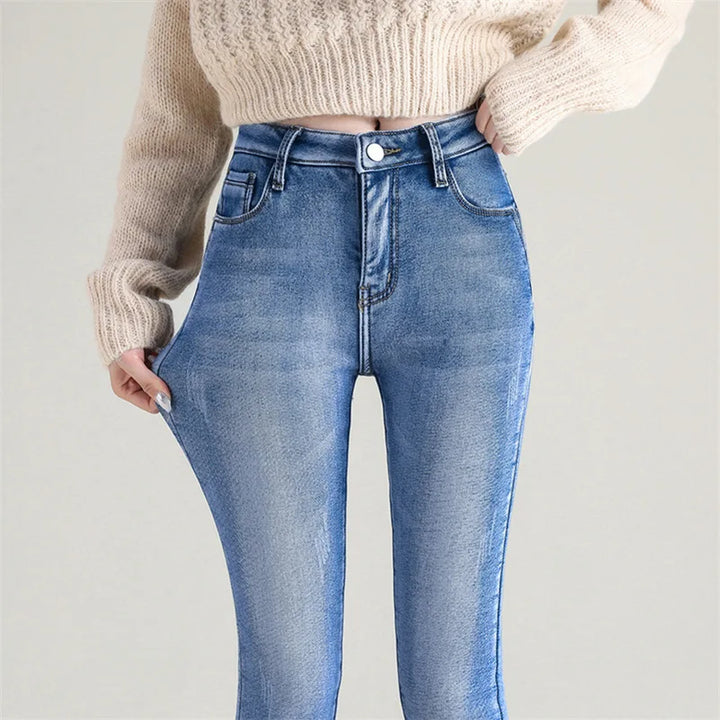 Quinly - Jean skinny thermique chaud