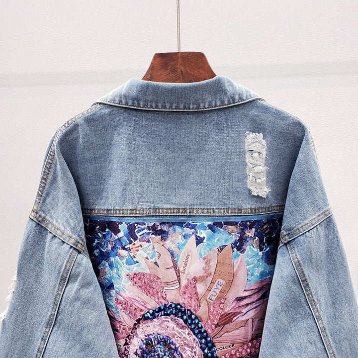Oversized Jeans jacke