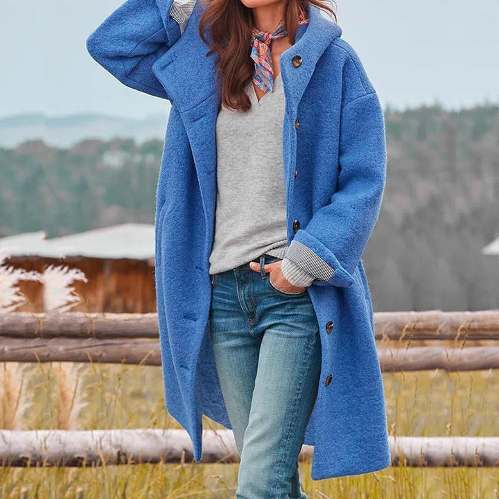 Manteau d'hiver épais élégant pour femmes