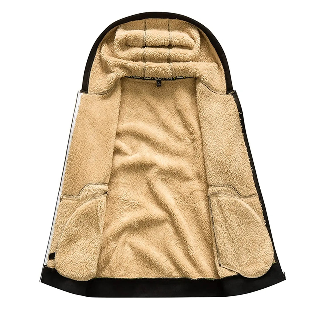 Damien | Cozy men's winter outdoor jacket with hood