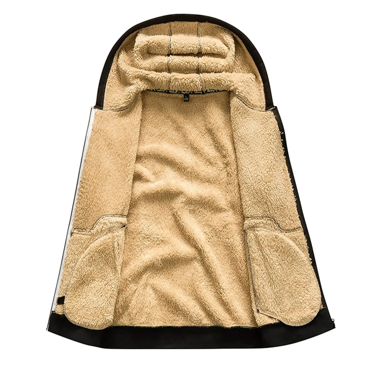 Damien | Cozy men's winter outdoor jacket with hood