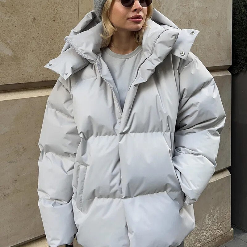 MARIA - Capuche stylée en grande taille