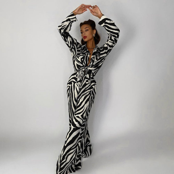 Set a due pezzi Zebra