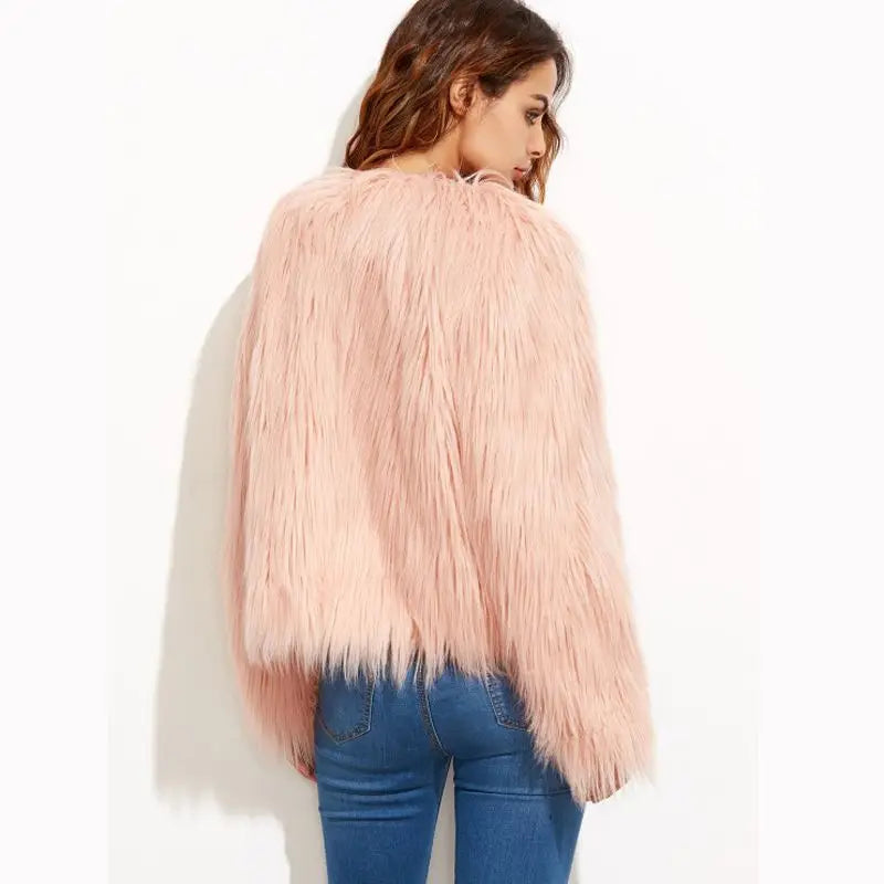 Tiffany - Morbido cappotto di pelliccia con fascino
