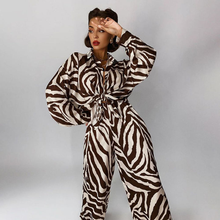 Set a due pezzi Zebra
