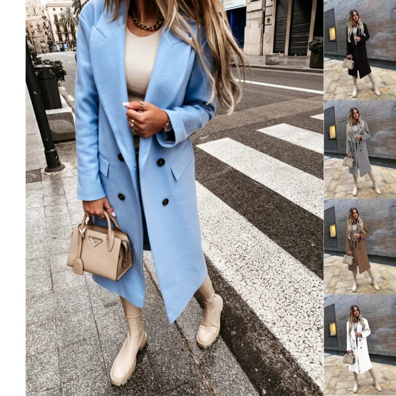 Eliana - Cappotto invernale retrò alla moda per donne