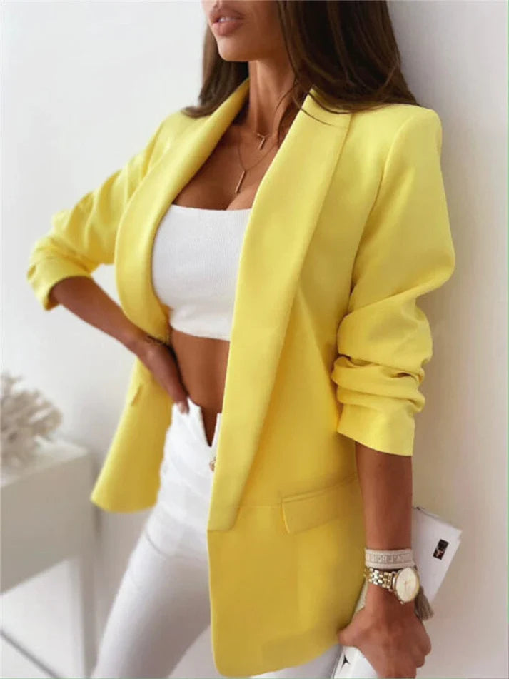 Blazer de bureau décontracté