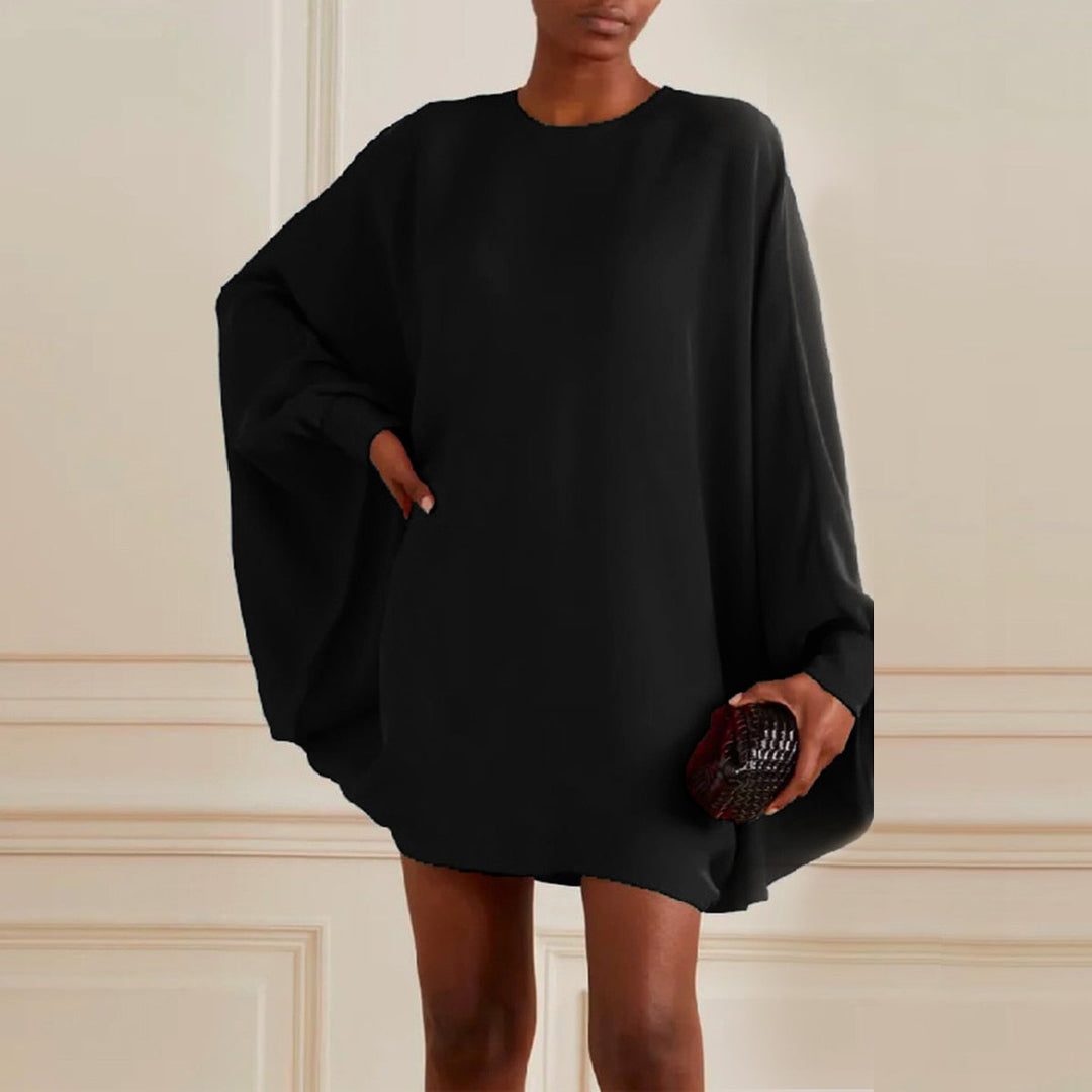 Vestito con maniche a pipistrello