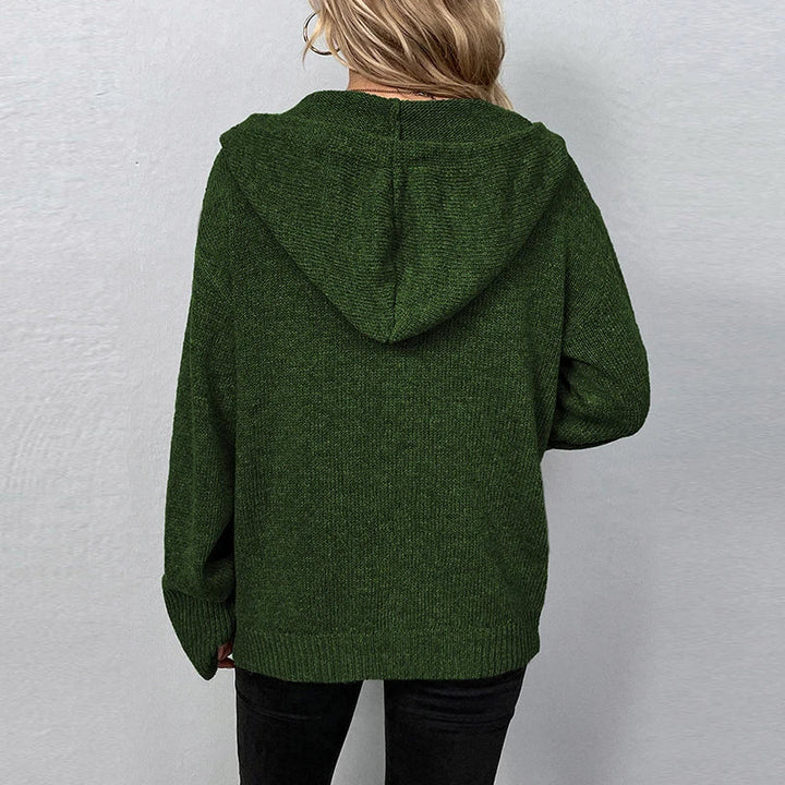 Karin - Comfortable Hooded Cardigan