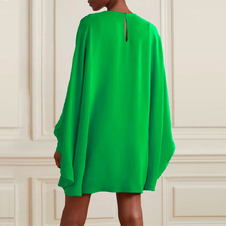 Vestito con maniche a pipistrello