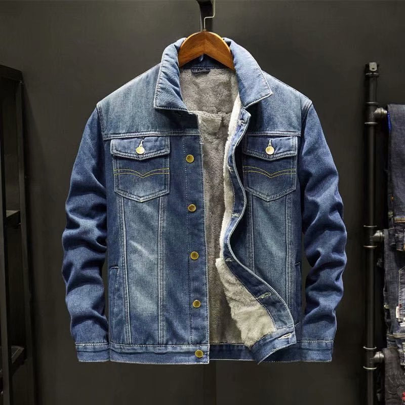 Veste en jean pour hommes – Élégante, confortable et polyvalente