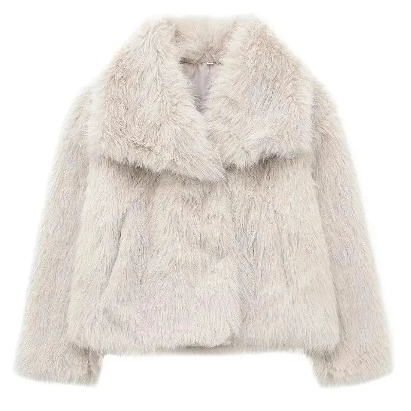 Emiliana - Stylische Streetwear-Pelzjacke