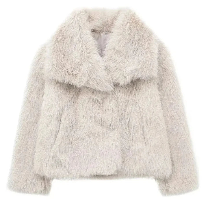 Emiliana - Stylische Streetwear-Pelzjacke