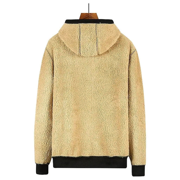 Damien | Cozy men's winter outdoor jacket with hood