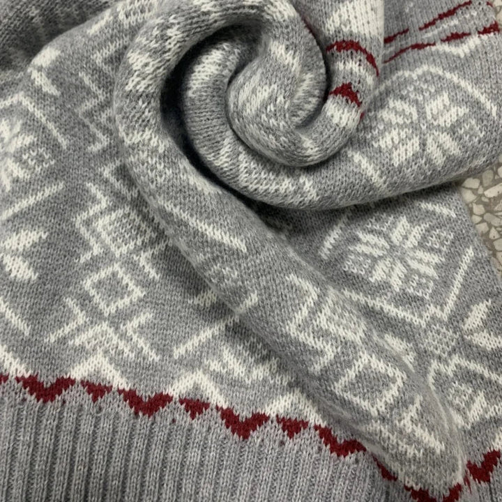 Nina - robe de Noël chaude en tricot