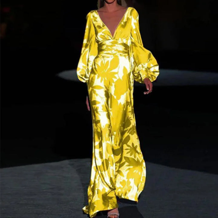 Brenda - Vestito alla moda con scollo a V