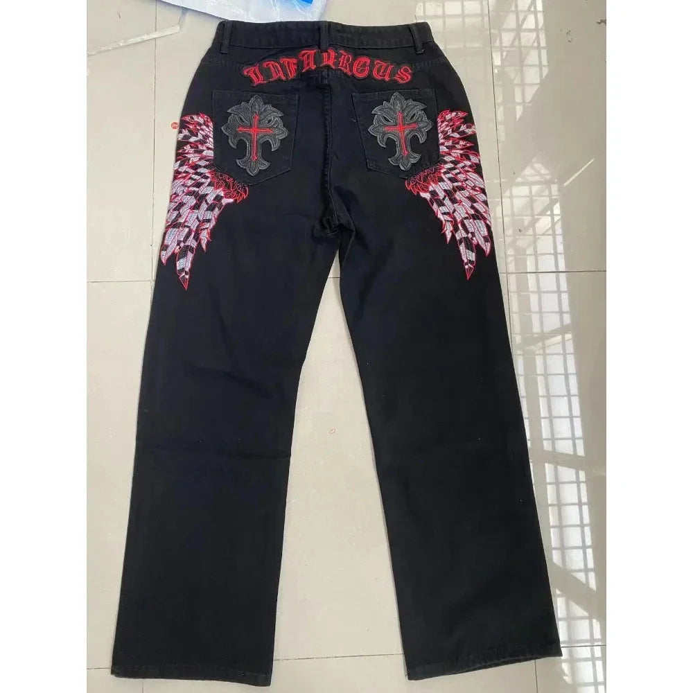 Pantalon Baggy Y2K Harajuku pour femmes