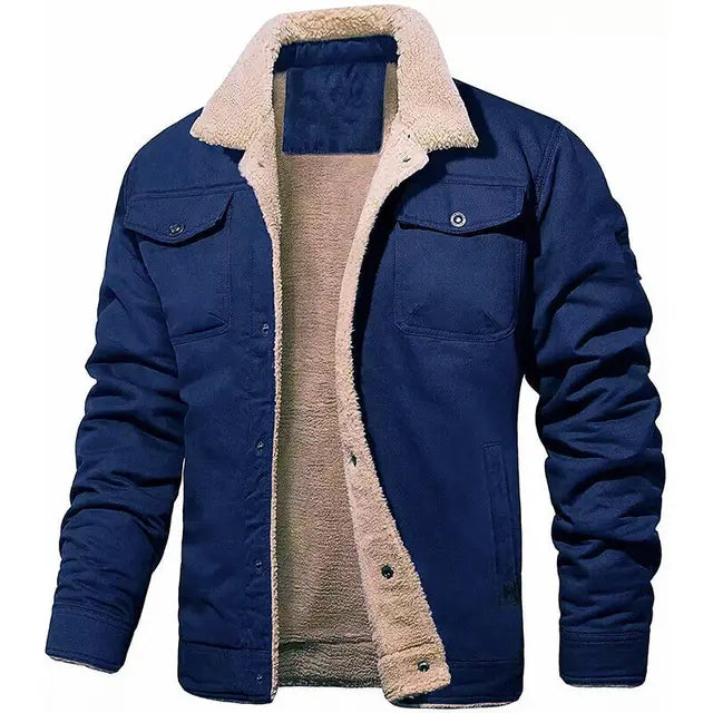 Veste bomber Hugo en molleton de coton – confort et style pour l'automne et l'hiver