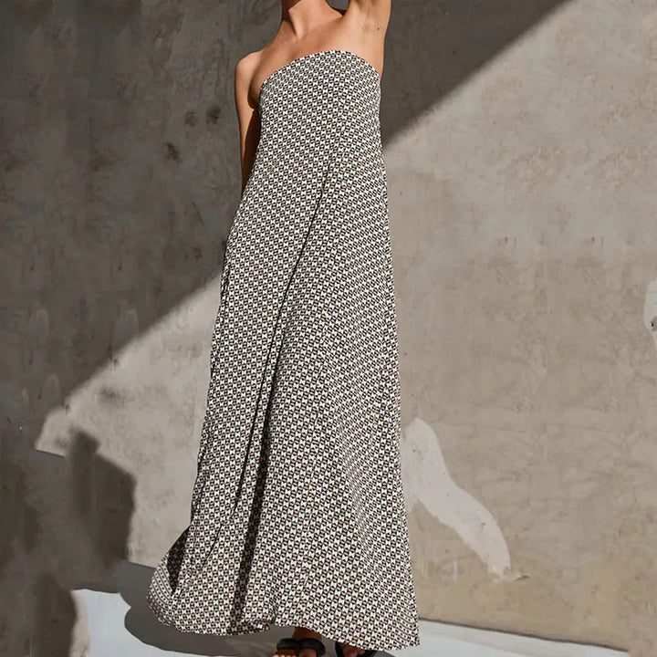 Allegra - Robe sans épaules