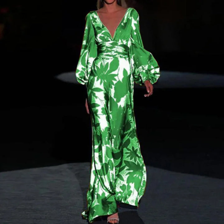 Brenda - Vestito alla moda con scollo a V
