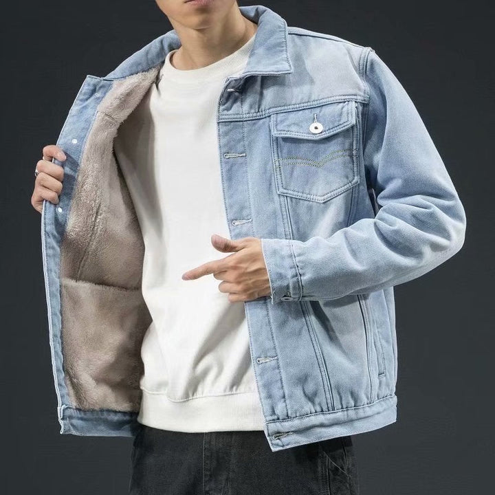 Veste en jean pour hommes – Élégante, confortable et polyvalente
