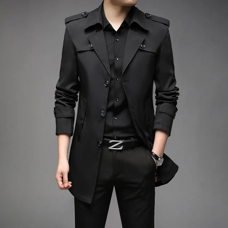 Alexander - trench elegante casual per uomo