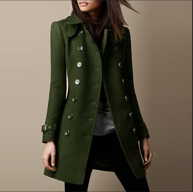 Evelina - Cappotto lungo di lana
