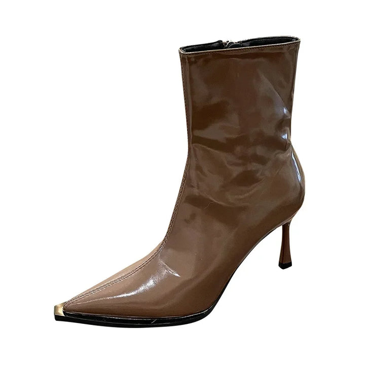Rosemary - Elegante spitze Partystiefel