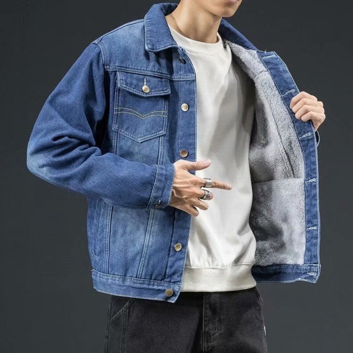 Veste en jean pour hommes – Élégante, confortable et polyvalente